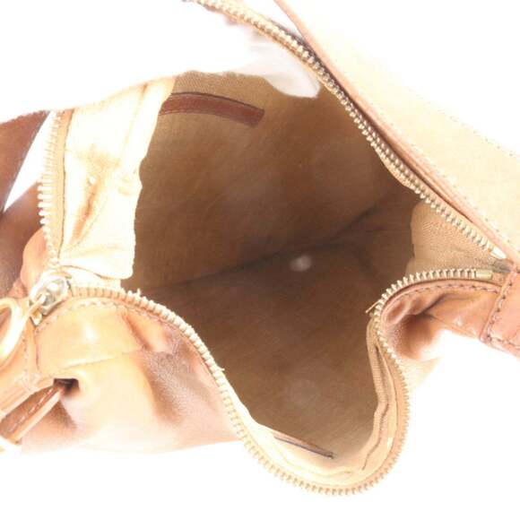 Fendi Hobo 8BR228 Leather One-Shoulder Bag, Handbag, Brown, Women's - Picture 7 of 9